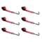 Tie 4 Safe 2" x 10' Lasso Strap w/ Mini J Hook for Towing Wrecker Trailer Tie Down Red, 6PK TWS65-5210-J-R-6 - alternate 1